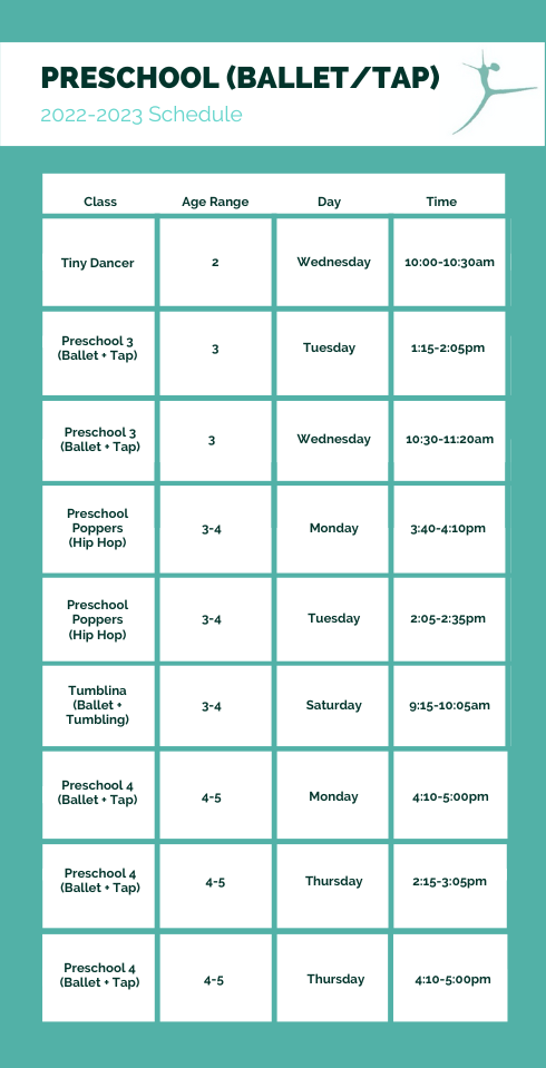 22-23 PL Preschool Schedule UPD0612